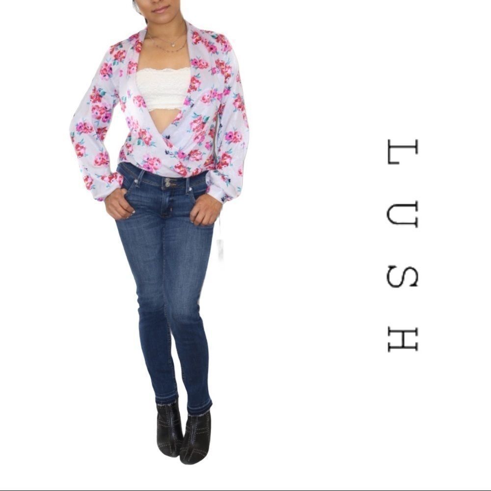 Lush Lavender Floral Blouse